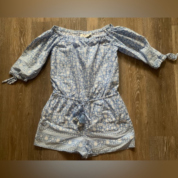 Vineyard Vines Romper blue and white Size XXS - Picture 1 of 5